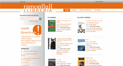 Desktop Screenshot of llibreriaramonllull.com